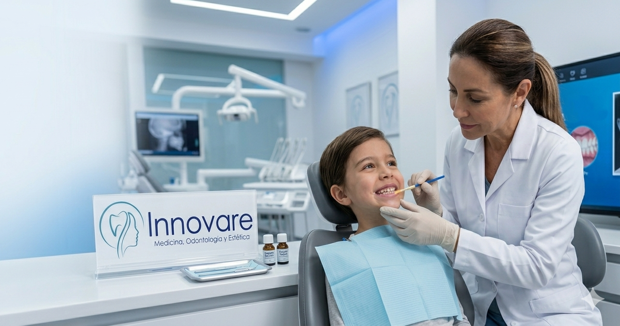 Aplicación de Flúor - Clinica Innovare